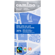 Camino Milk Chocolate Milk with Sea Salt 100 g