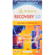 Purica Recovery 3.0 Rapid Inflammation Relief & Healing 120 Vegan Caps