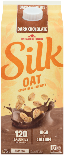 Silk Fortified Oat Beverage Dark Chocolate 1.75 L