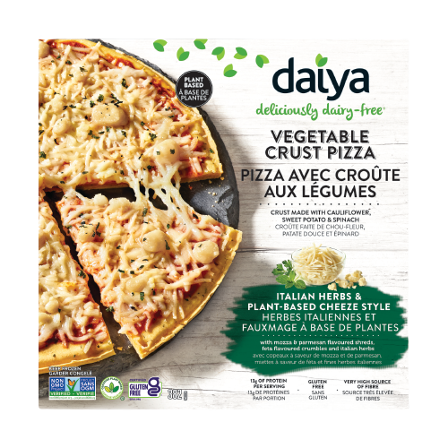 Daiya Herbes Italiennes Base De Plantes -Fromage Pizza