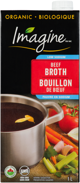 Imagine Bouillon De Boeuf Faible En Sodium bio