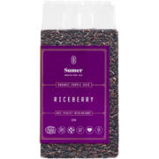 Sumer Organic Purple Rice Riceberry 1 kg