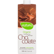 Natur-a Organic Fortified Soy Beverage Chocolate 946 ml