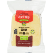 L'Ancêtre Cheese Gouda Ripened 6 Months Organic 28% M.F. 170 g