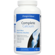 Progressive Calcium Supplement Complete Calcium Adult Men 120 Caplets
