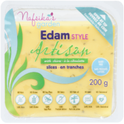 Nafsika's Garden Edam Style Artisan à la Ciboulette en Tranches 200 g
