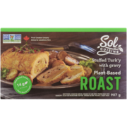 Sol Cuisine Stuffed Turk'y with Gravy Roast Plant-Based 907 g
