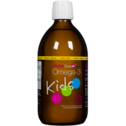 NutraSea Kids Format Familial Omega-3 Saveur de Gomme Balloune Liquide 500 ml
