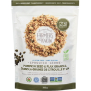 One Degree Organic Foods Pumpkin Seed & Flax Granola Sprouted 312 g