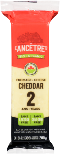 L'Ancêtre Cheddar 2 Ans Bio