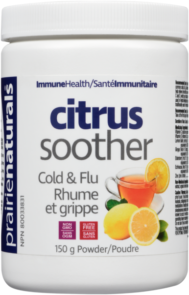 Citrus Soother boisson chaude immunostimulante contre rhumes et grippes - poudre