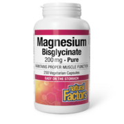 Natural Factors Magnésium Bisglycinate 200mg