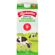 Lactantia PūrFiltre Whole Milk Organic 3.8% M.F. 2 L