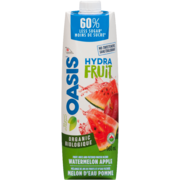 Oasis HydraFruit Fruit Juice Watermelon Apple Organic