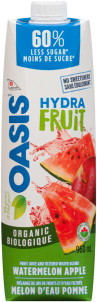 Oasis Hydra Fruit Melon Deau Et Pomme