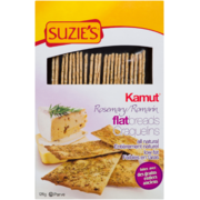 Suzie's Kamut Flatbreads Rosemary 126 g