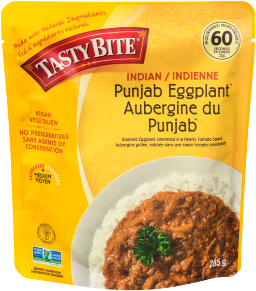 Tasty Bite Aubergine du Punjab Indienne Moyen 285 g