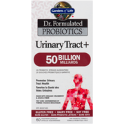 Garden of Life Dr. Formulated Probiotics Urinary Tract+ 50 Billion 60 Vegetarian Capsules