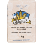 Milanaise Farine Six Grains Entiers Biologique 1 kg
