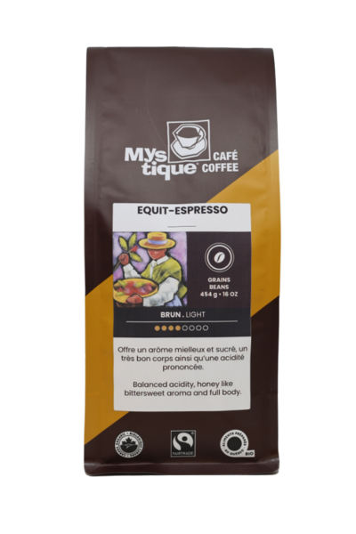 Café Mystique café Equit-Espresso bio