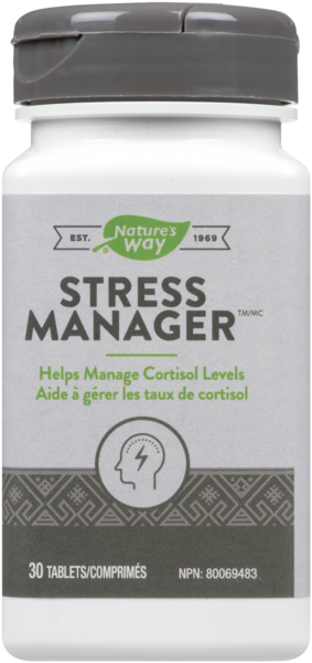Nature's Way Stress Manager 30 Comprimés