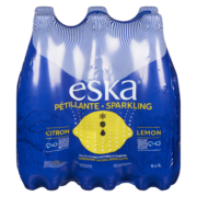Eska Sparkling Lemon Spring Water 6x1l