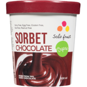 Solo Fruit Sorbet Chocolate Organic 500 ml