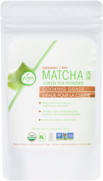 Aiya Matcha Organic Cooking Grade Green Tea Powder 100 g