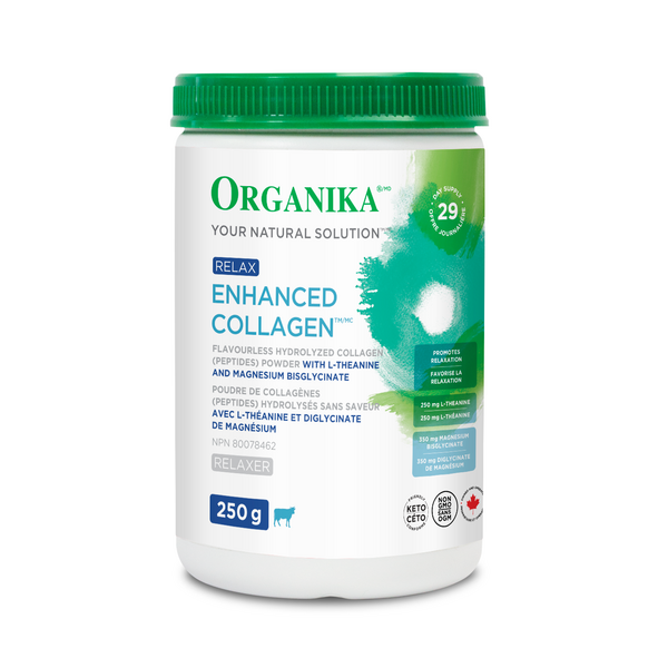 Organika Enhanced Collagen Relaxer Avec Magnésium