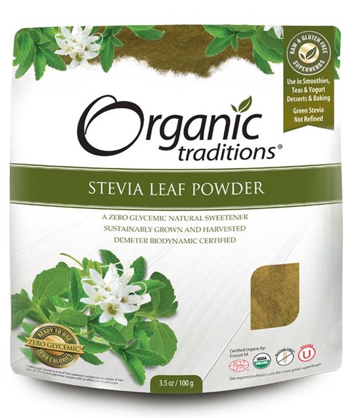 Poudre de Stevia, Feuille vert
