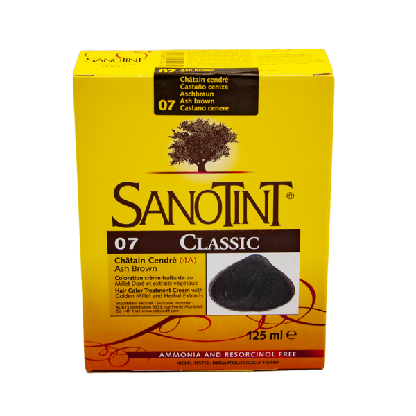 Sanotint CLASSIC 07 Châtain Cendré (4A)