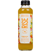 Rise Kombucha Sparkling Fermented Beverage Mango & Papaya Organic 414 ml