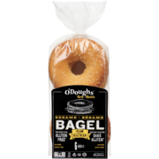 O'Doughs Bagel Thins Sesame 6 Bagels 300 g