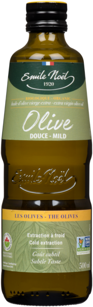 Emile Noël Huile d'Olive Vierge Extra Douce Biologique 500 ml