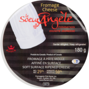 Le Soeur Angèle Soft Surface Ripened Cheese 29% M.F. 180 g