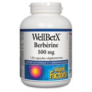 Natural Factors Berbérine 500 mg 120 capsules végétariennes