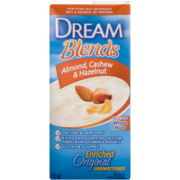 Dream Blends Unsweetened Almond, Cashew & Hazelnut Fortified Nut Beverage 946 ml