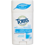 Tom's of Maine Unscented Long Lasting Deodorant 64 g