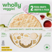 Wholly Veggie! Cauliflower Crusts 2 Pizza Crusts 356 g