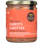 Green Table Ferments Carottes Vivantes Biologiques 500 ml