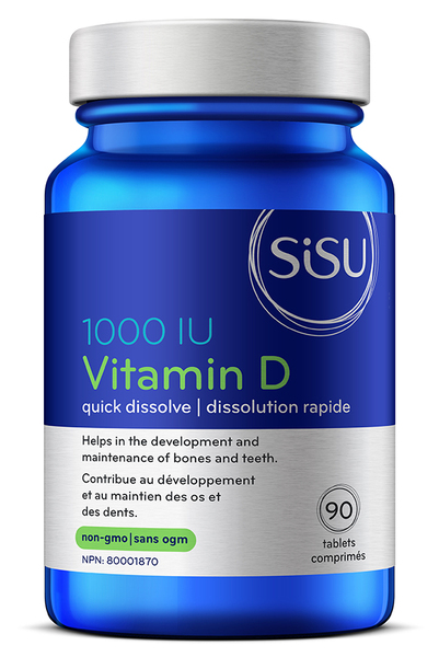 Sisu Vitamine D3 1000 UI