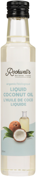 Rockwell's l'Huile de Coco Liquide Biologique 250 ml