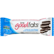 Love Good Fats Barres Collations Saveur de Biscuits et Crème 39 g