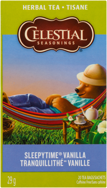 Celestial Seasonings Herbal Tea Sleepytime Vanilla 20 Tea Bags 29 g