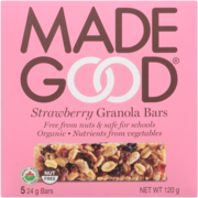 Made Good Granola Bars Strawberry 5 Bars x 24 g (120 g)