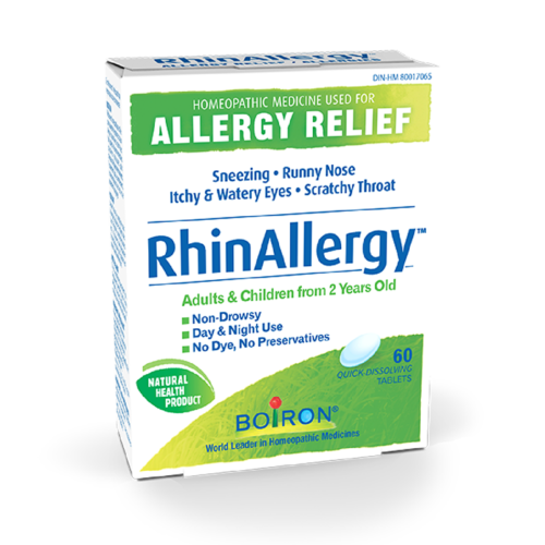 Boiron RhinAllergy Allergies 60 Comprimés Orodispersibles