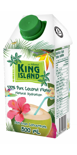 King Island  eau de noix de coco 100% pur