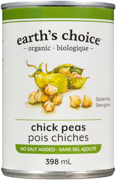 Earth's Choice Pois Chiches Biologique 398 ml