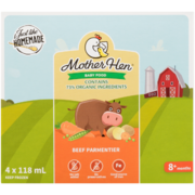 Mother Hen Baby Food Beef Parmentier 8+ Months 4 x 118 ml