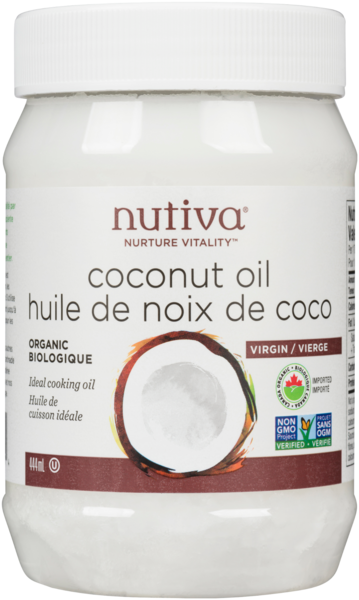 Nutiva Nurture Vitality Huile de Noix de Coco Vierge 444 ml